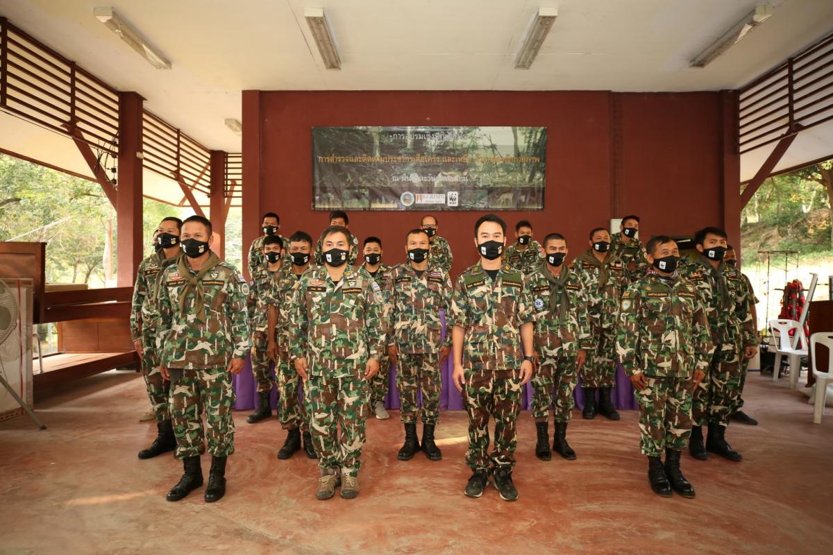 Rangers at a training camp