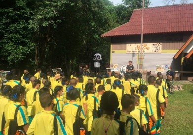 Tigerschutzkampagne mit Schüler:Innen